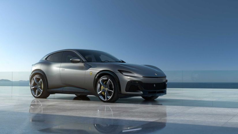 Ferrari lança seu primeiro modelo SUV com motor V12 de 725 cv