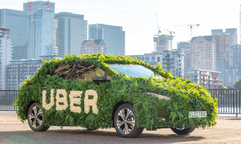 Uber quer somente carros elétricos na sua frota a partir de 2030