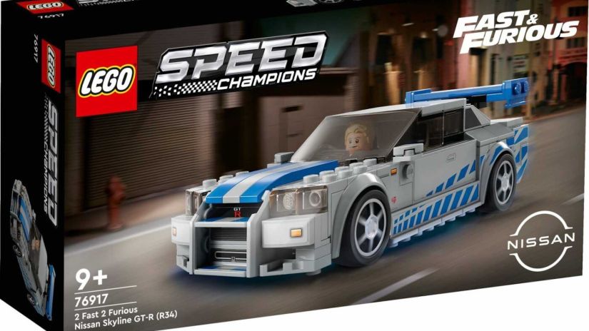 Nissan lança lego de Skyline GT-R R34 em homenagem a Paul Walker