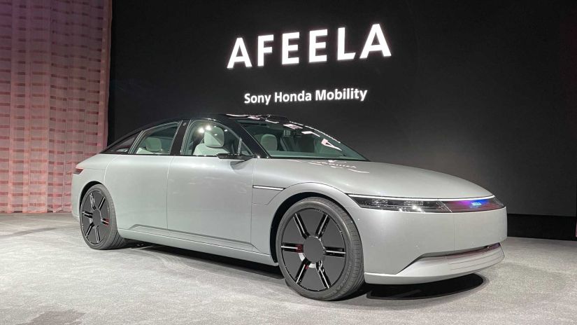 Sony e Honda revelam marca Afeela para carros elétricos