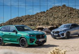 BMW apresenta X5 e X6 M Competition 2024 com motor V8 eletrificado