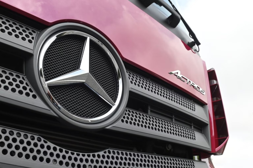 Caminhão Actros, da Mercedes-Benz, ganhará versão 6x2