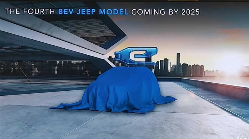 Jeep apresenta teaser de SUV elétrico prometido para 2025