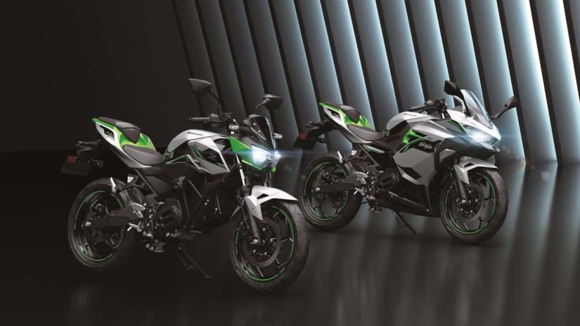 Kawasaki apresenta nova moto elétrica Ninja