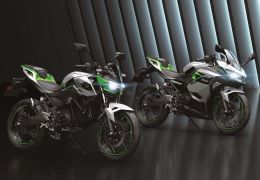Kawasaki apresenta nova moto elétrica Ninja