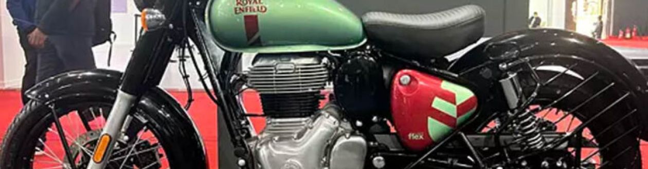 Royal Enfield apresenta na Índia nova moto Classic 350 flex