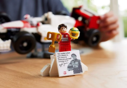McLaren 1988 lendária de Ayrton Senna vira peça de LEGO