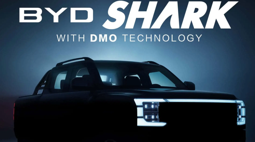 BYD confirma nova picape Shark com motorização híbrida
