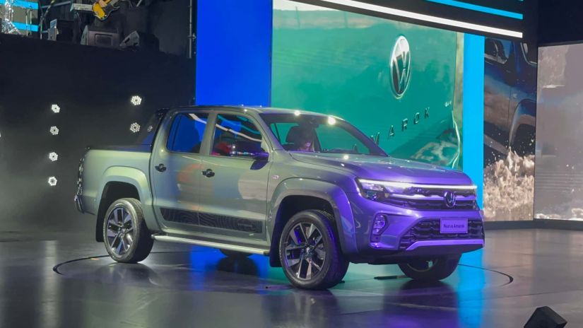 Volkswagen lança nova Amarok 2025 na Argentina com importantes atualizações