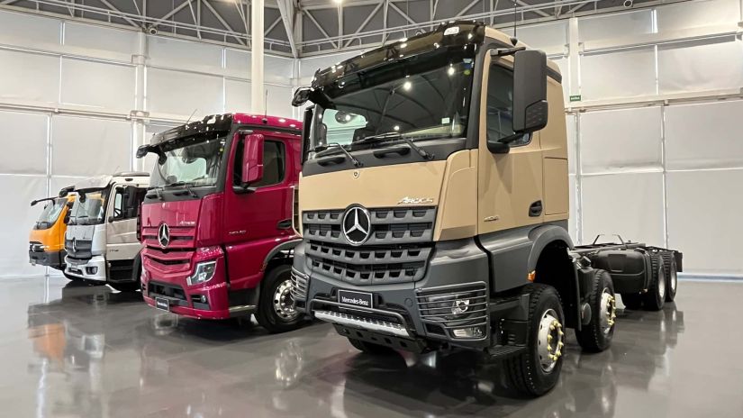 Mercedes-Benz antecipa novidades do caminhão Accelo