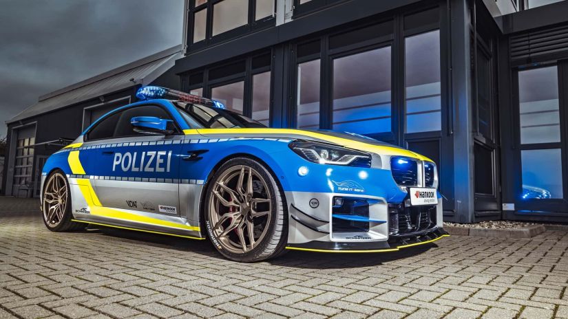 BMW M2 ganha conceito como viatura de polícia