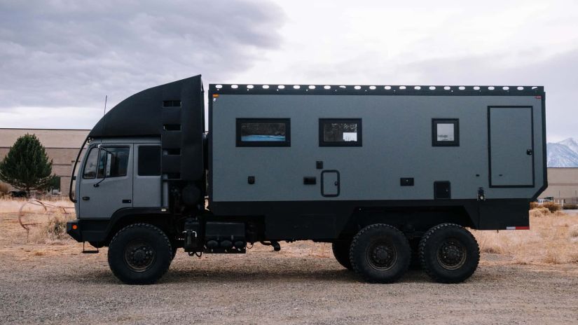 Hunter RMV apresenta modelo de motorhome 6x6