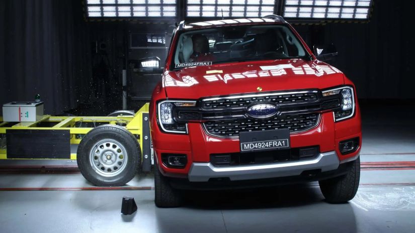 Nova Ford Ranger consegue nota máxima em testes de segurança