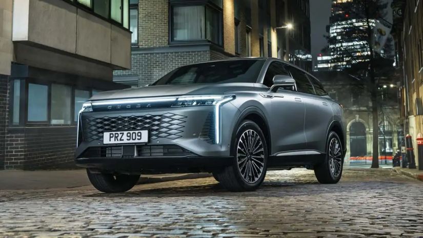 Omoda 9 é apresentado como SUV com autonomia de 1.100 km