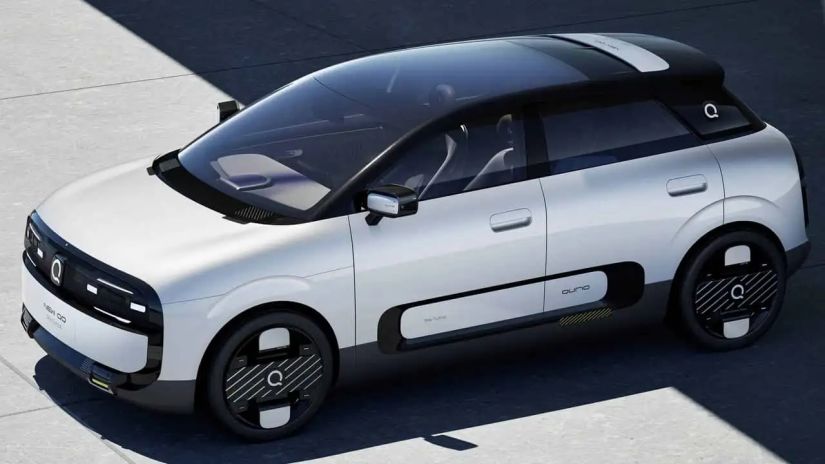 Chery apresenta novo conceito QQ de carro elétrico e futurista
