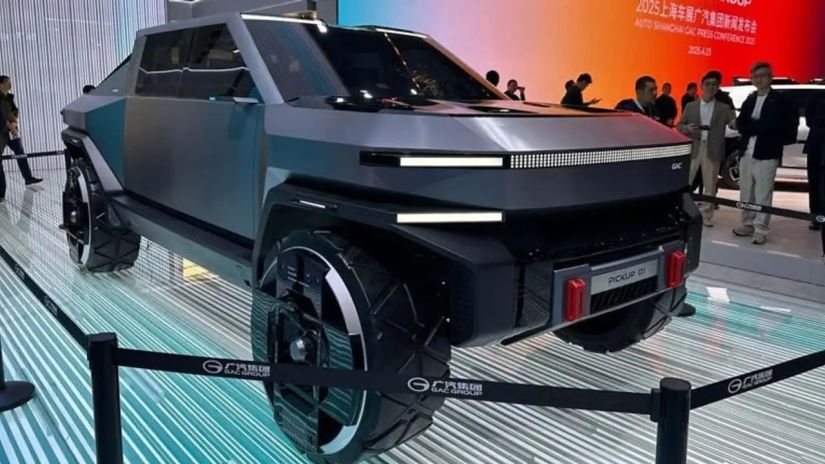 GAC apresenta picape 01 para rivalizar com BYD Shark