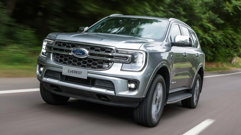 Ford lança novo Everest na Argentina com motor turbo a gasolina