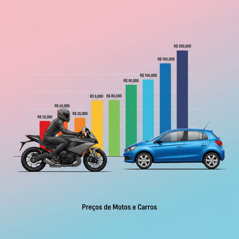 Tabela Fipe de motos: diferenças na formação de preço em relação aos carros