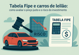 Tabela Fipe e carros de leilão: como avaliar o preço justo e o risco do investimento