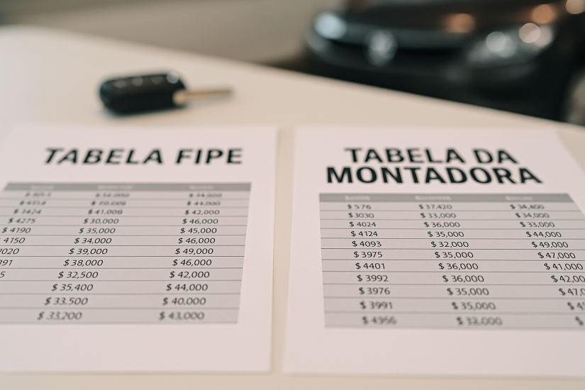 Tabela Fipe vs. tabela de montadora: entenda as diferenças