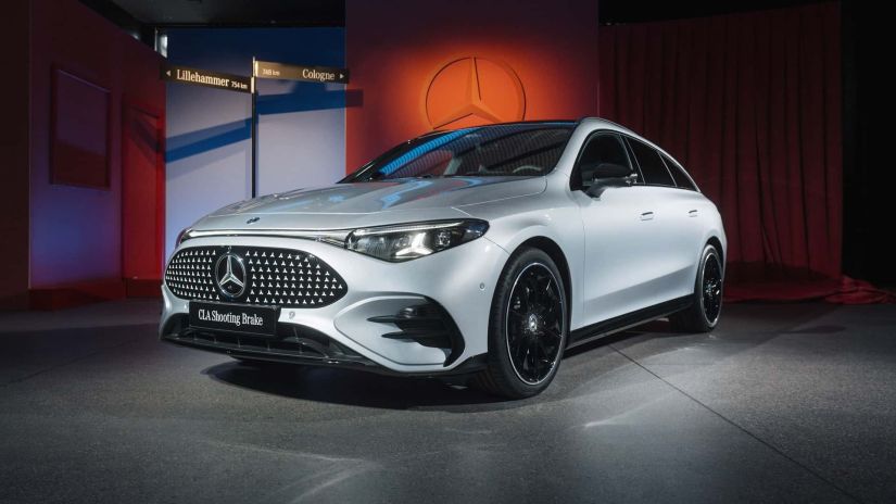 Mercedes-Benz revela nova perua elétrica CLA Shooting Brake 2026