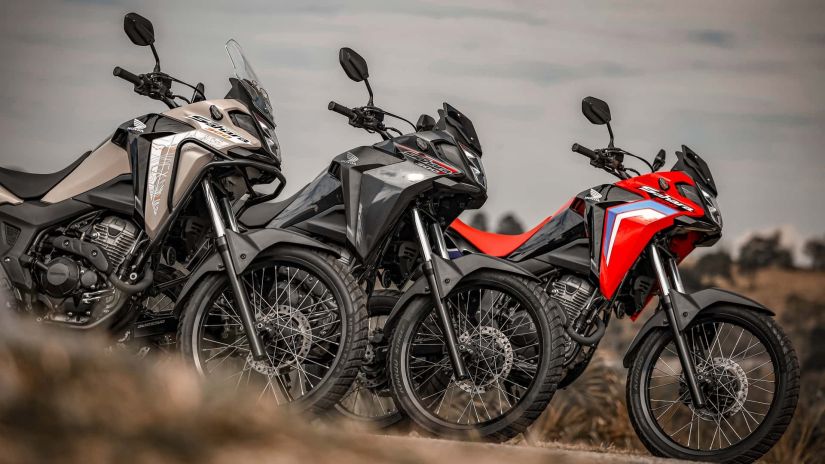Honda lança moto aventureira XRE 300 Sahara 2026