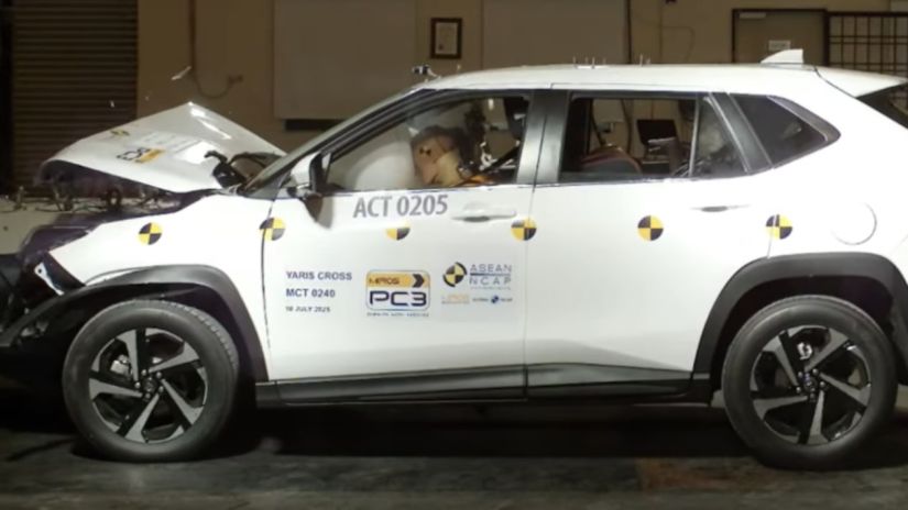 Toyota Yaris Cross consegue nota máxima em teste de segurança