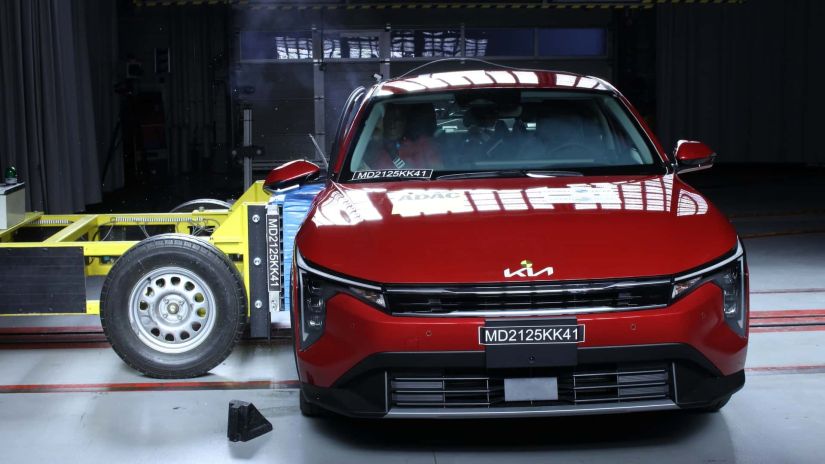 Kia K4 consegue nota máxima em teste de segurança