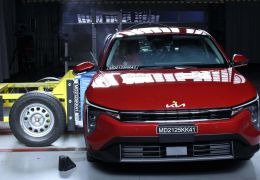 Kia K4 consegue nota máxima em teste de segurança