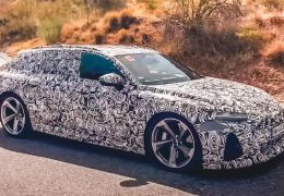 Audi RS6 2026 é flagrada em testes nas ruas da Espanha