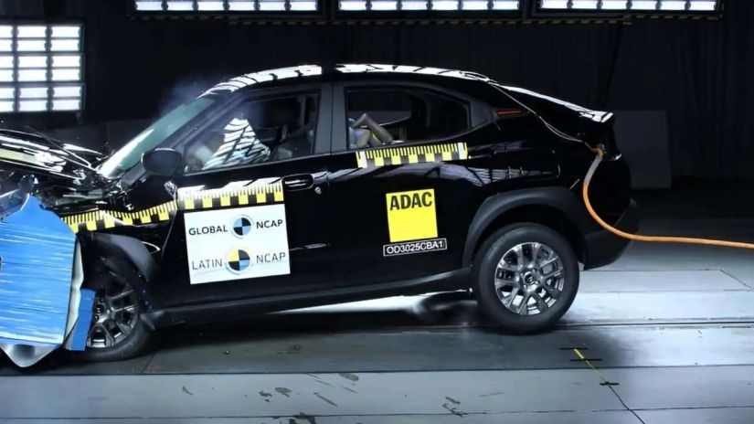 Citroën Basalt consegue zero estrelas em teste de segurança da Latin NCAP