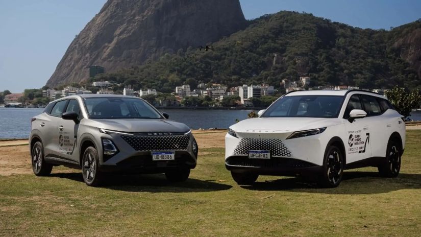 Omoda 5 HEV e 7 PHEV / Créditos: Divulgação Omoda & Jaecoo