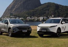 Omoda lança os SUVs eletrificados 5 HEV e 7 PHEV no Brasil