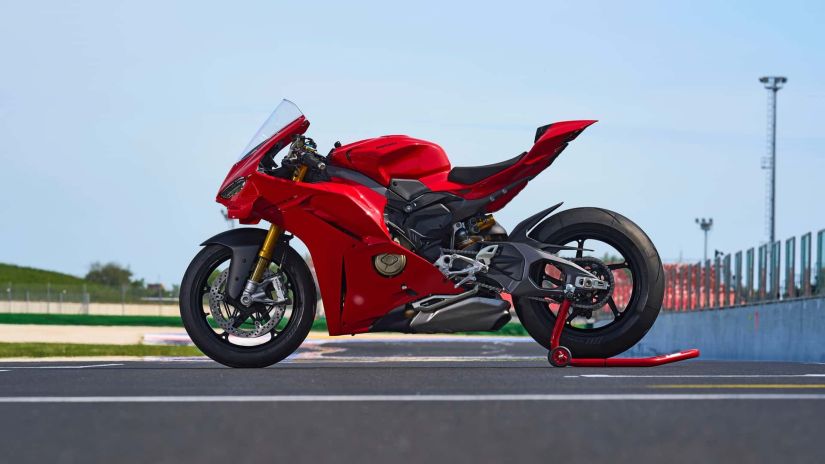 Ducati Panigale V4 /Créditos: Divulgação Ducatti (Photo by Robbie Bacon)