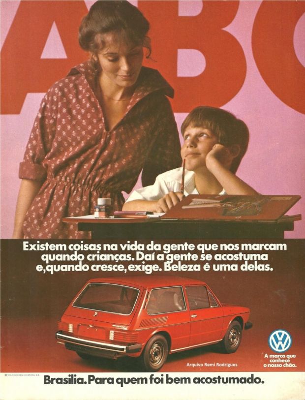 Propaganda Volkswagen Brasília