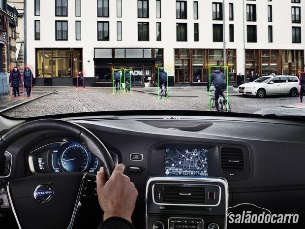 Volvo lança sistema que detecta ciclistas