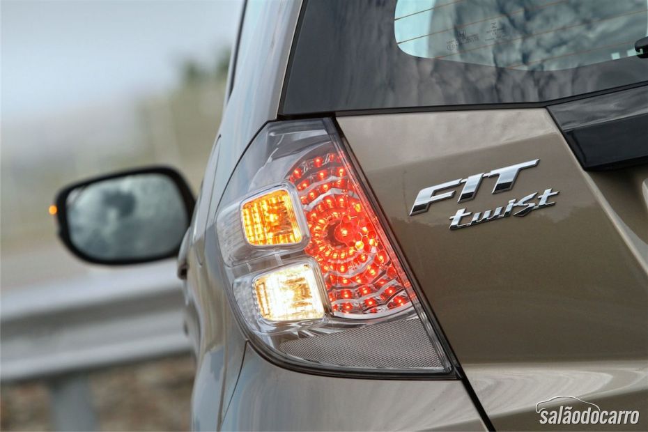 Honda Fit Twist - Detalhe da Lanterna