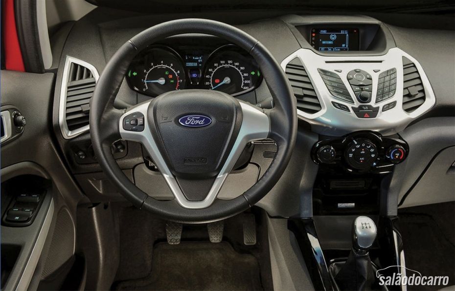 Ford Ecosport - Detalhe do interior