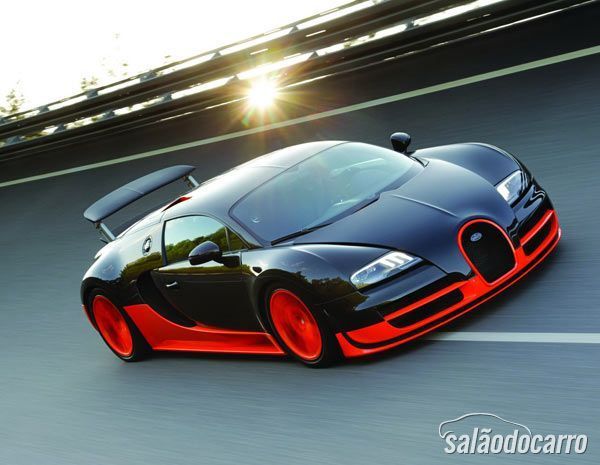 Bugatti Veyron - Carro mais Rápido do Mundo