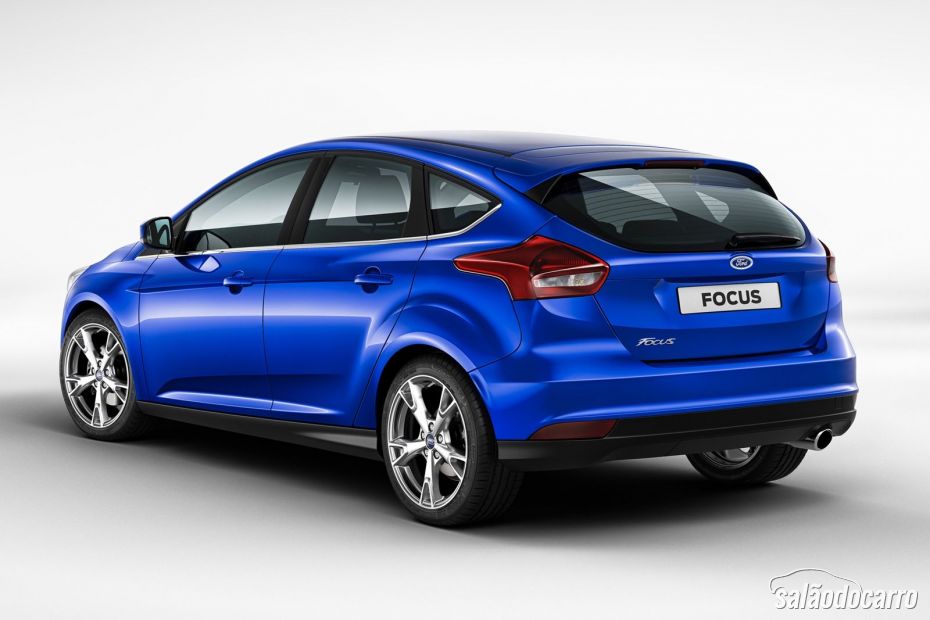 Traseira do Novo Ford Focus 2015