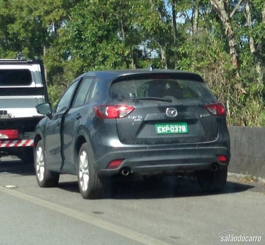 SUV da Mazda está em testes no Brasil