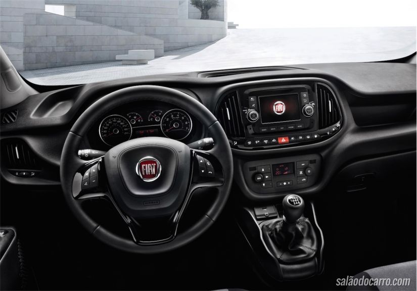 Interior do novo Fiat Doblò