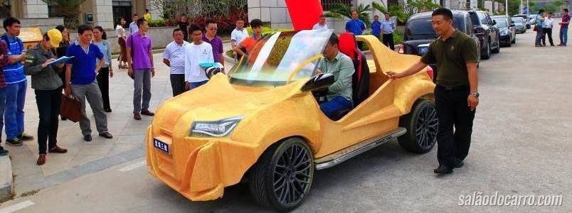 Chineses lançam carro com impressora 3D