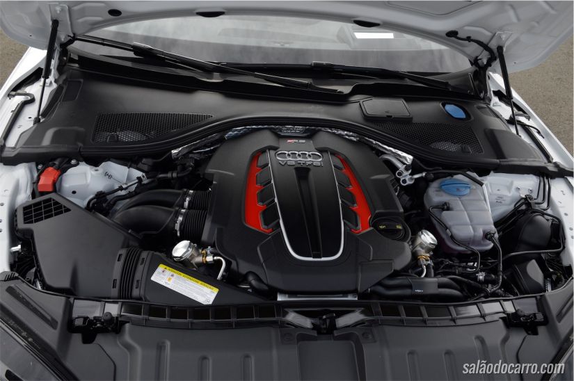 Sob o capô do Audi RS7 Sportback