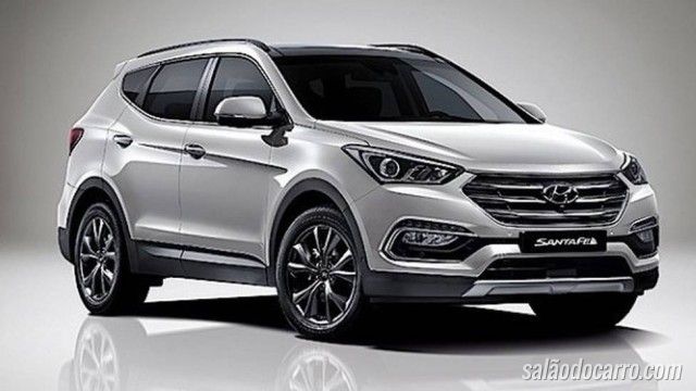 Hyundai Santa Fé 2016 aparece na Coréia do Sul