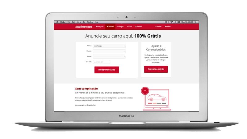 Vender Carro na Internet