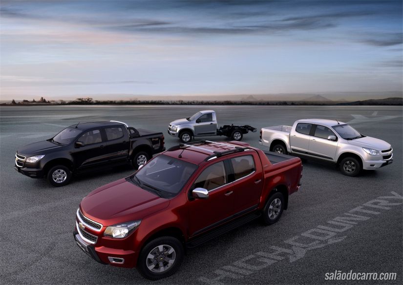 Linha 2016 da Chevrolet S10