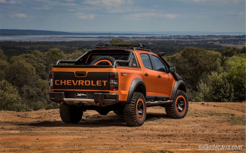 Chevrolet S10 reestilizada na Tailândia