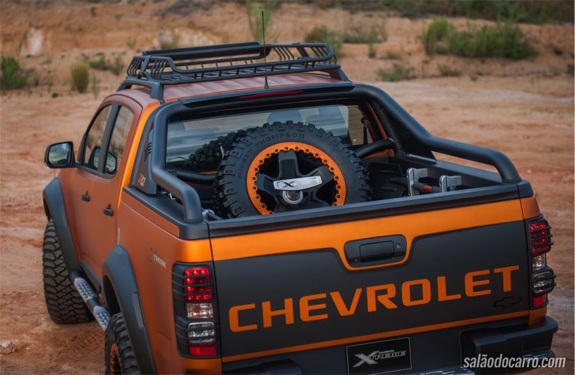 Chevrolet S10 reestilizada na Tailândia