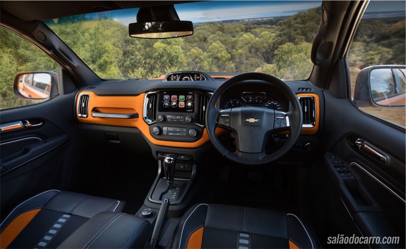 Chevrolet S10 reestilizada na Tailândia